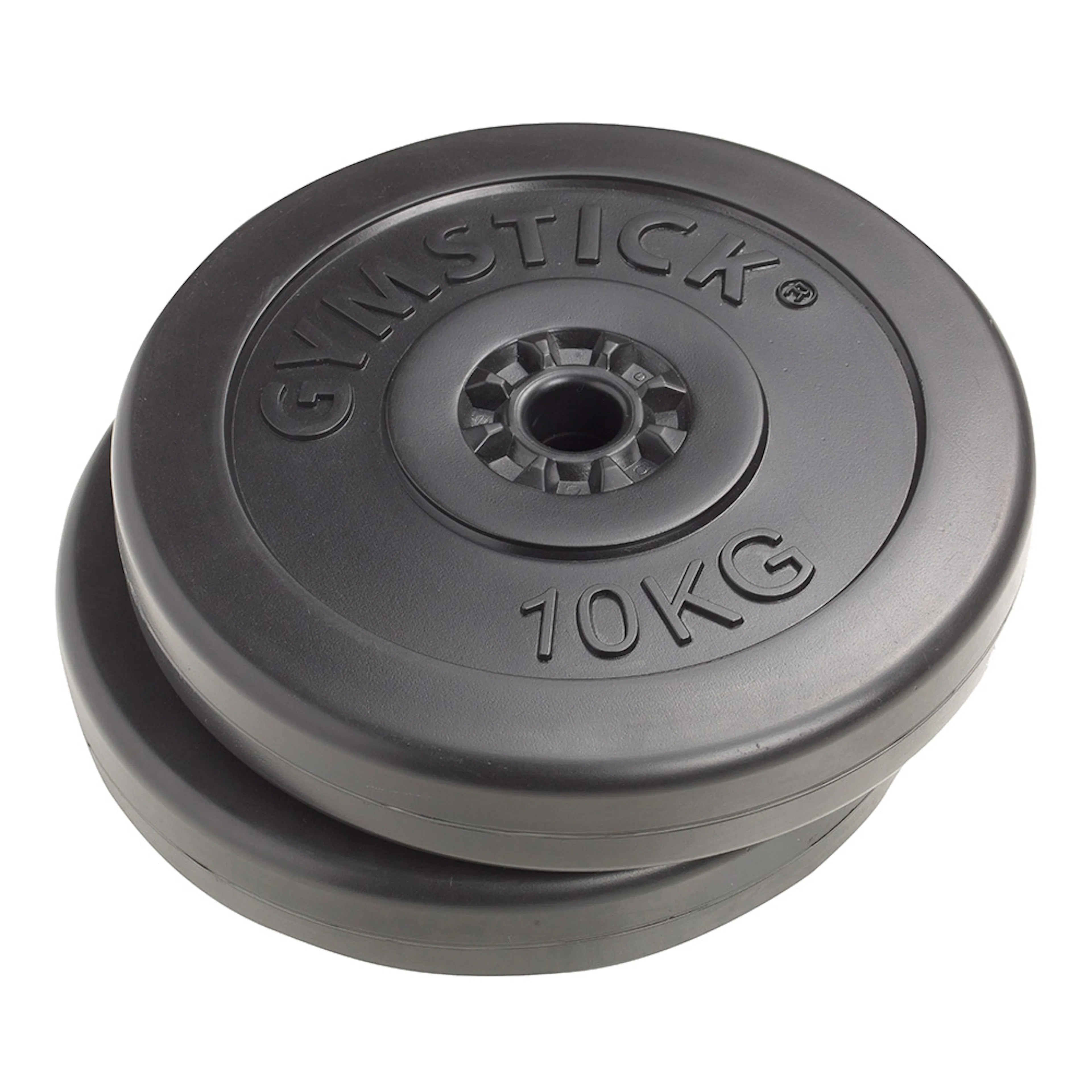 Viktskivor Gymstick 2x10 kg Vinyl